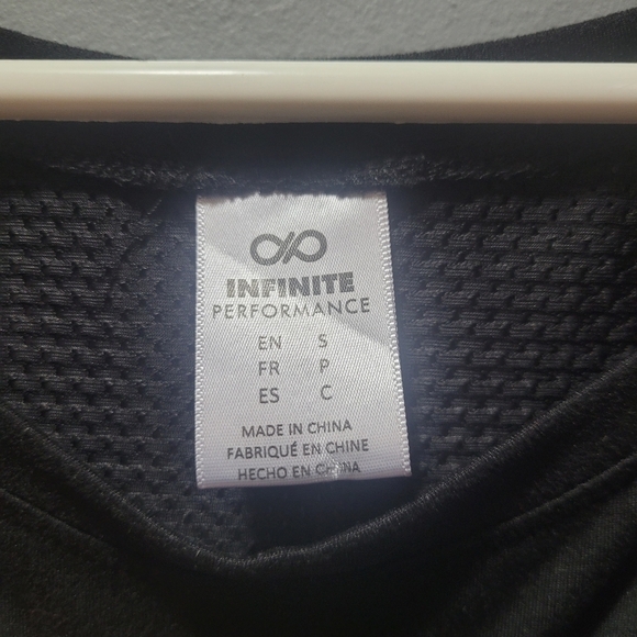 Infinite Performance Black Long Sleeve Top S - Picture 3 of 8